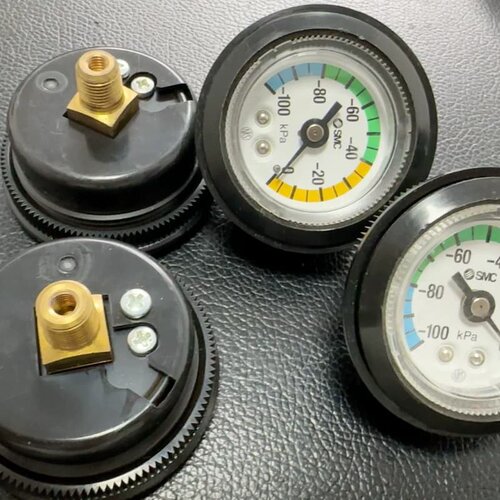 SMC负压表真空100kpa，真空表指针GZ46-K，几乎全--议价商品