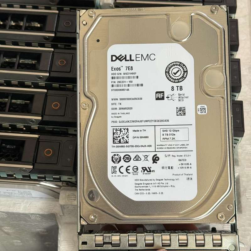 戴尔服务器硬盘 00N660,型号ST8000NM014A,--议价商品