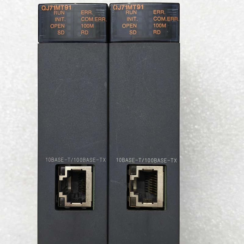 三菱QJ71MT91以太网模块，二手拆机件，实物拍摄，成色都--议价商