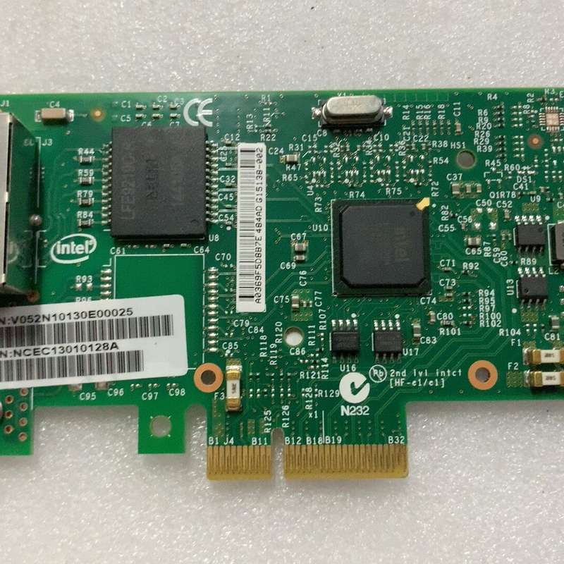 Intel I350-T2 双口千兆网卡 原装拆机--议价商品