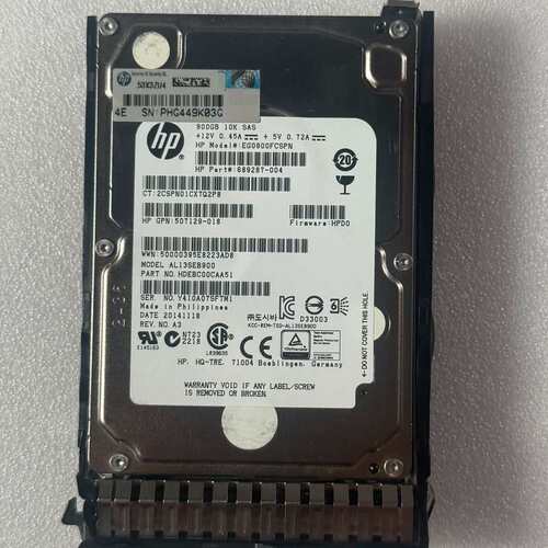 HP/惠普 653971-001 900G 10K SAS--议价商品