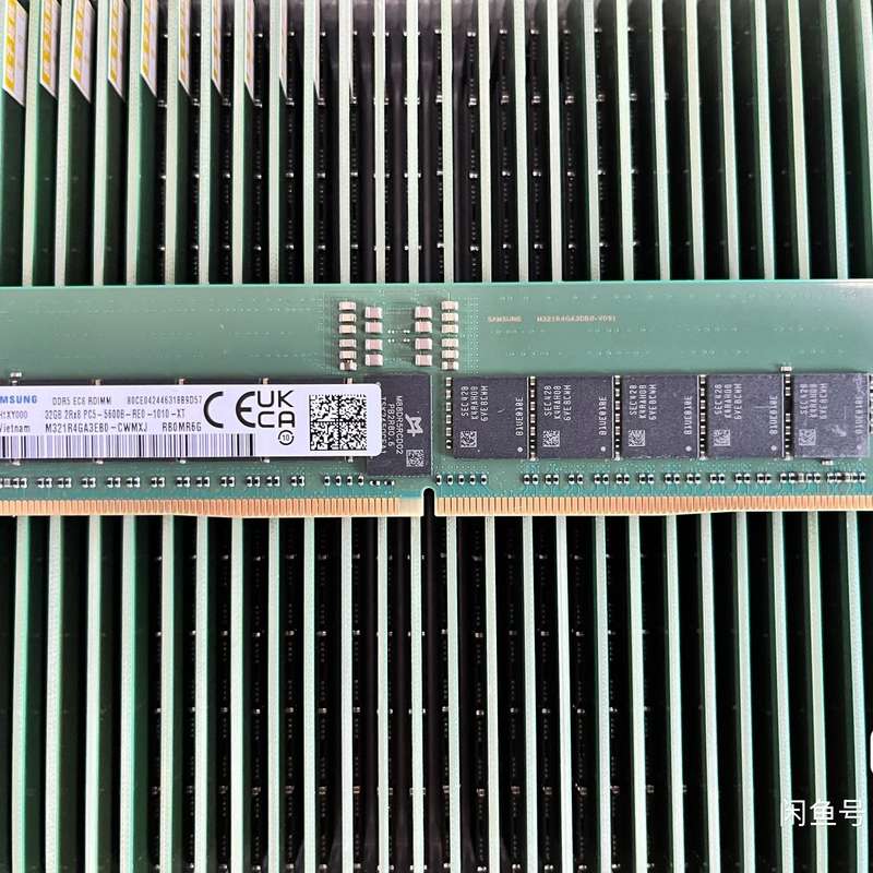 三星32G DDR5 5600 REG ECC服务器内存条--议价商品