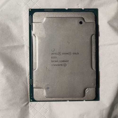 Intel 志强 6133 CPU金牌 20核心40线程 2--议价商品