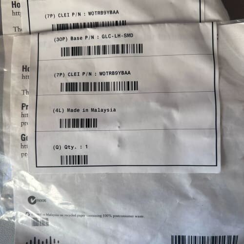 cisco模块是GLC-LH-SMD 模块思科 全新原装行货--议价商品