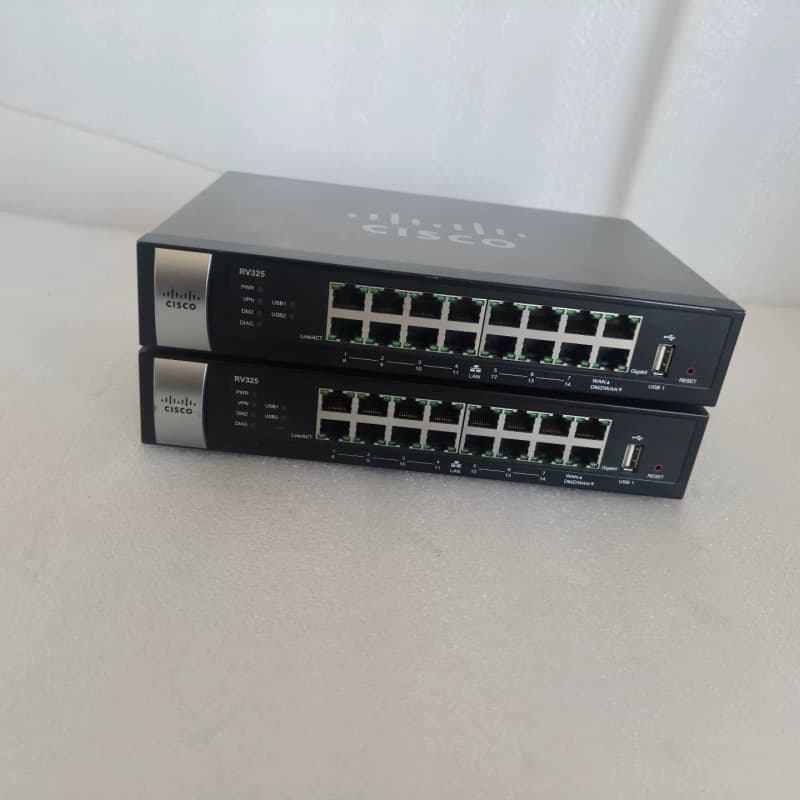 二手 Cisco RV325 路由器 16口千兆LAN+2口--议价商品