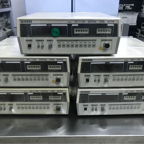 日本 ADEX AX-114N 数字欧姆计 二手电阻表 高精--议价商品