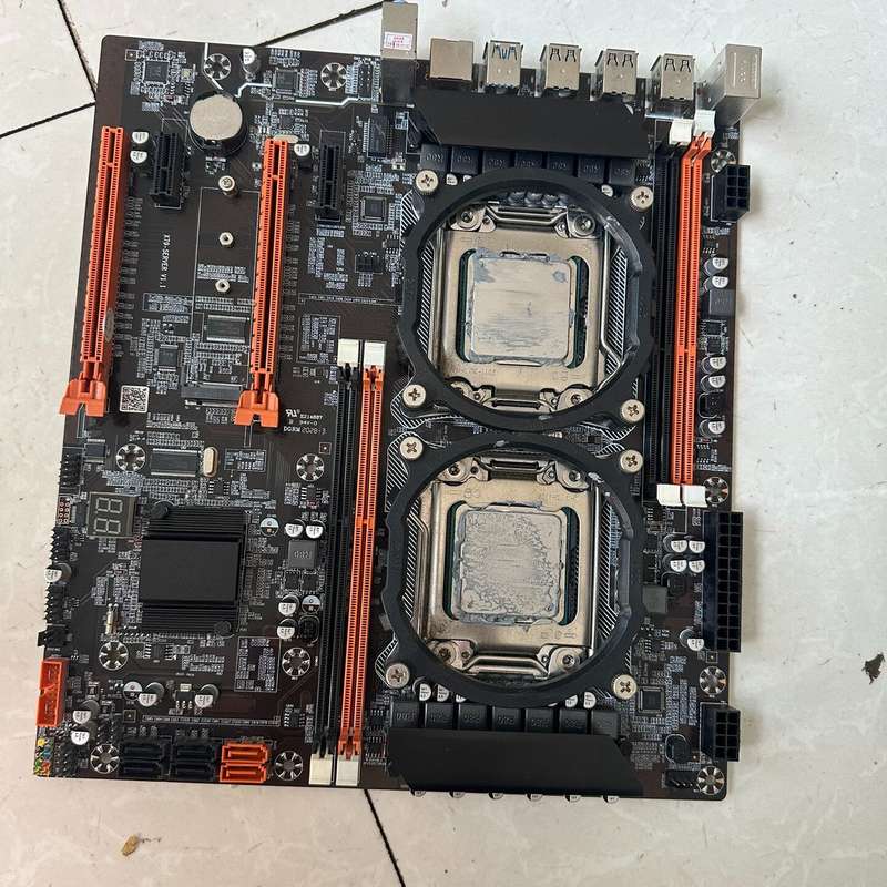 X79双路主板+E5 2620V2俩颗 需要双路供电电源--议价商品
