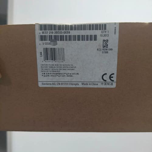 西门子6ES7 216-2BD23-0XB8，全新未开封，原--议价商品
