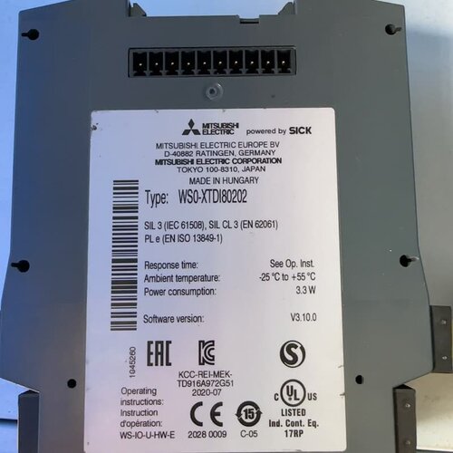 三菱安全模块WS0-XTDI80202，WS0-XTIO84--议价商品