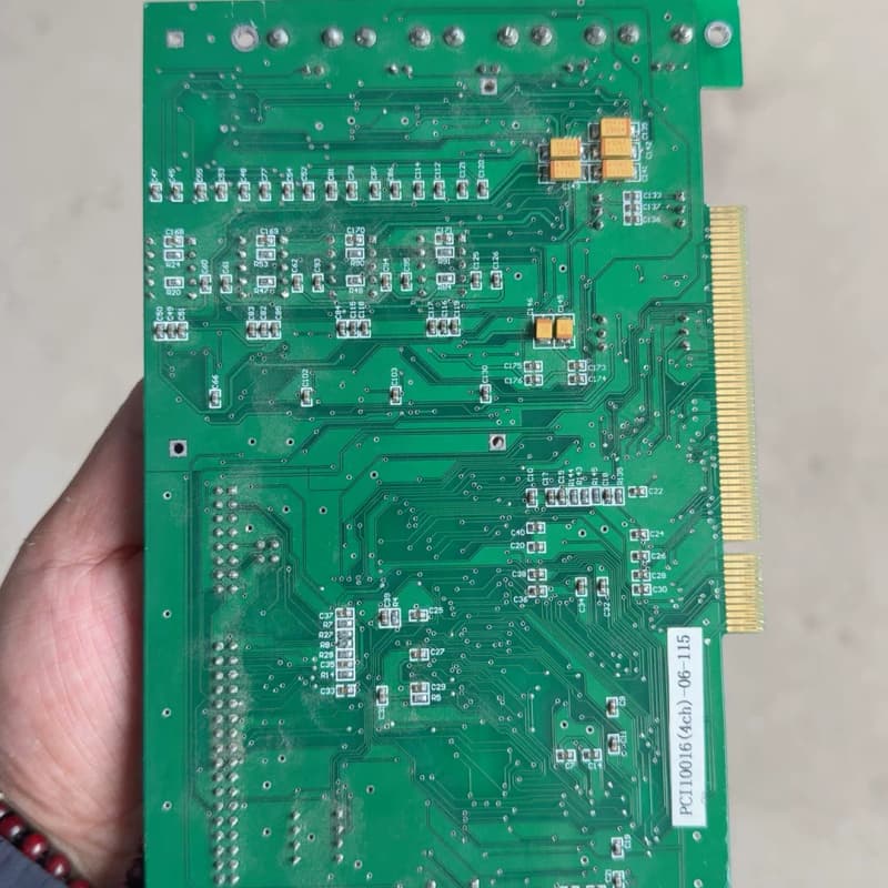 原装拆机PCI10016(4ch)视频采集卡，4路BNC接口--议价商品