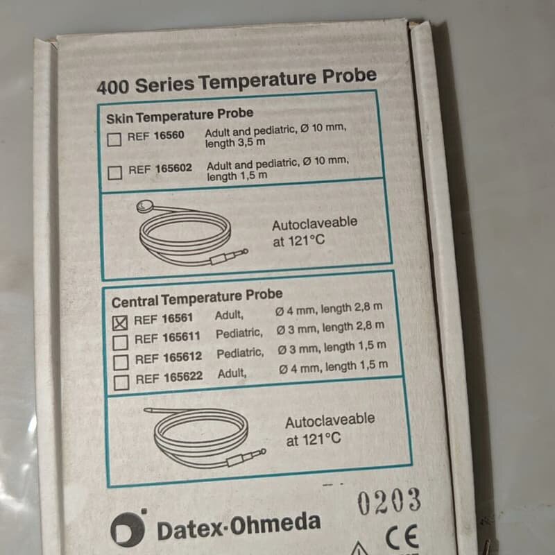 Datex-Ohmeda 400系列中央体温探头 16561--议价商品 - 实物图
