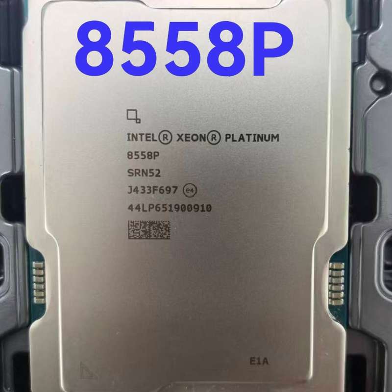 英特尔至强铂金 8558P 正式版 CPU--议价商品