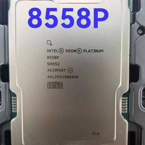 英特尔至强铂金 8558P 正式版 CPU--议价商品