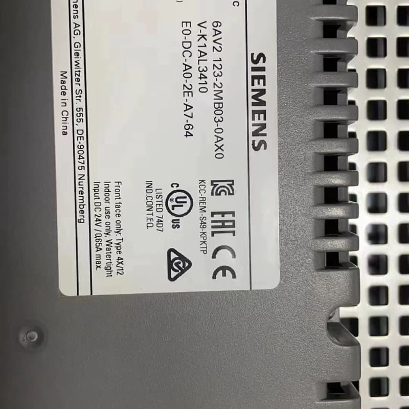 西门子HMI屏幕,6AV2 123-2MB03-0AX0,工--议价商品