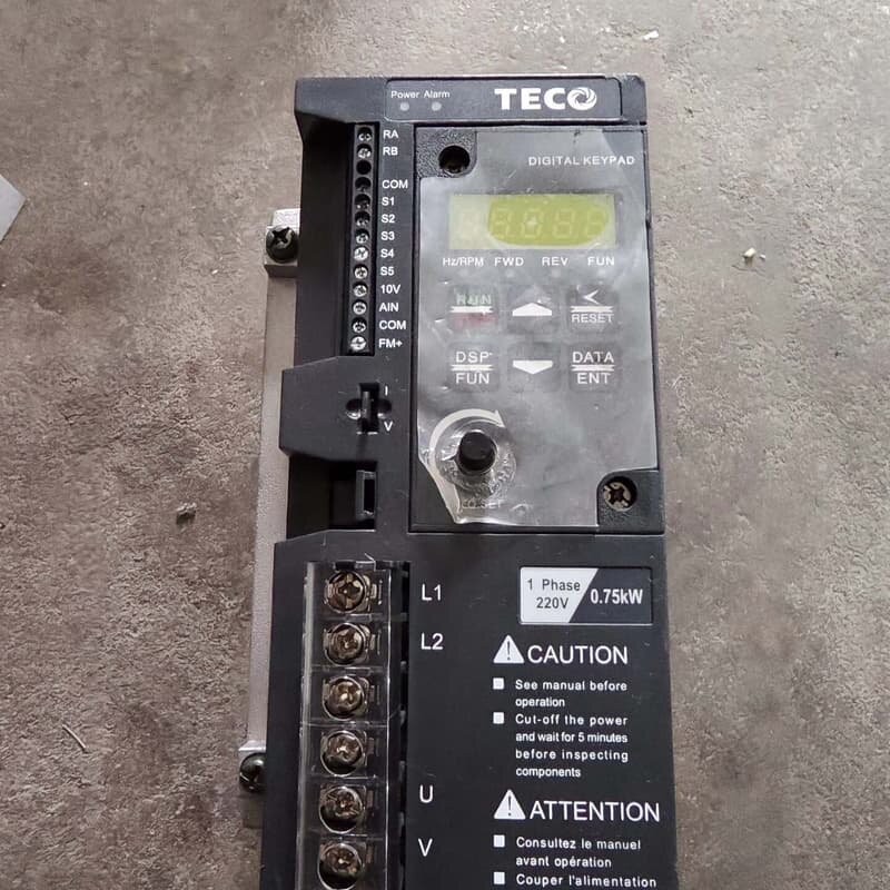 TECO变频器S310-201-H1DC,0.75KW 1H--议价商品