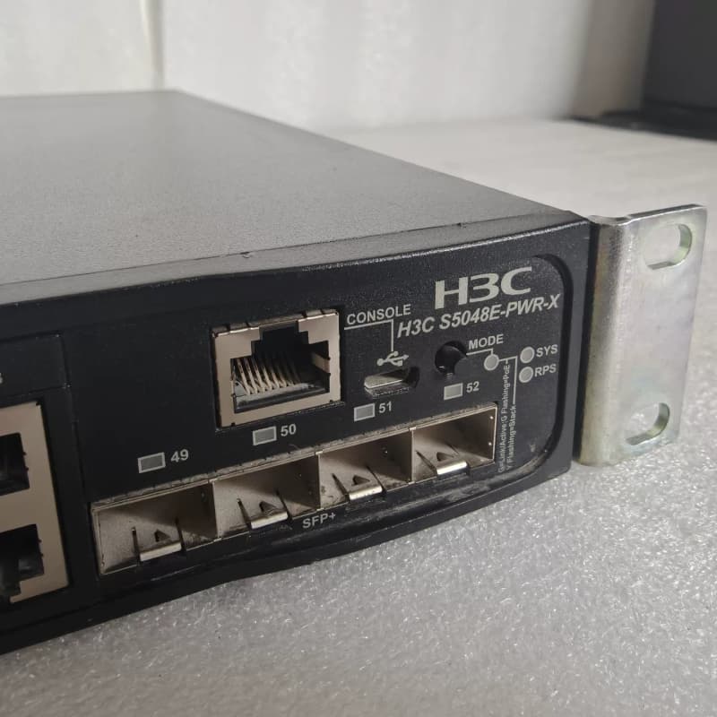 二手 H3C S5048E-PWR-X 48口全千兆POE管--议价商品