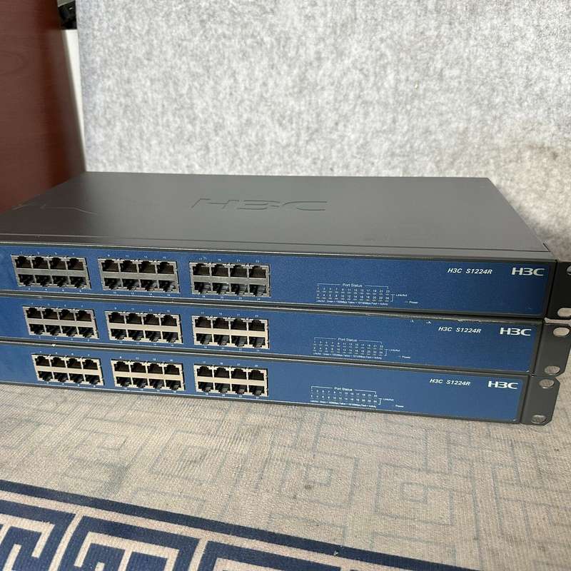 H3C S1224R 24口全千兆傻瓜交换机 测试包好--议价商品