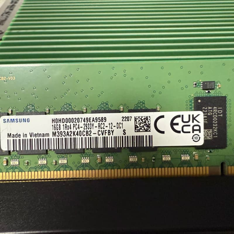HP 三星原装16G服务器内存，型号M393A2K40CB--议价商品