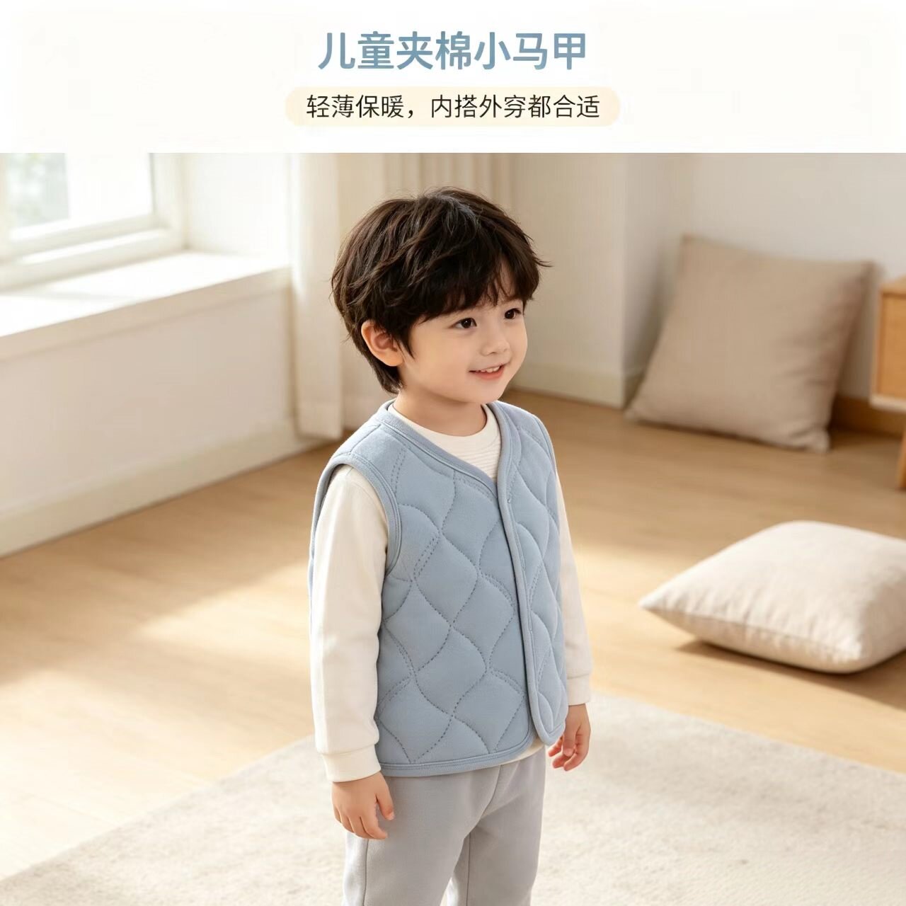 校服神器儿童保暖马甲2026秋冬