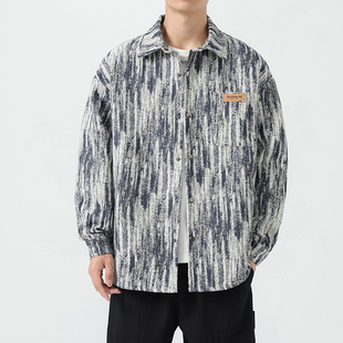 春秋外套男生2025新款入秋潮流入冬衣服初春穿搭上衣过秋翻领夹克