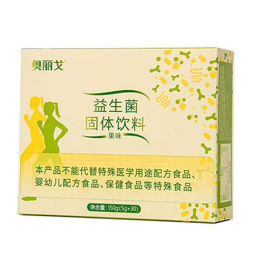 圣原奥丽戈益生菌固体果味袋饮料