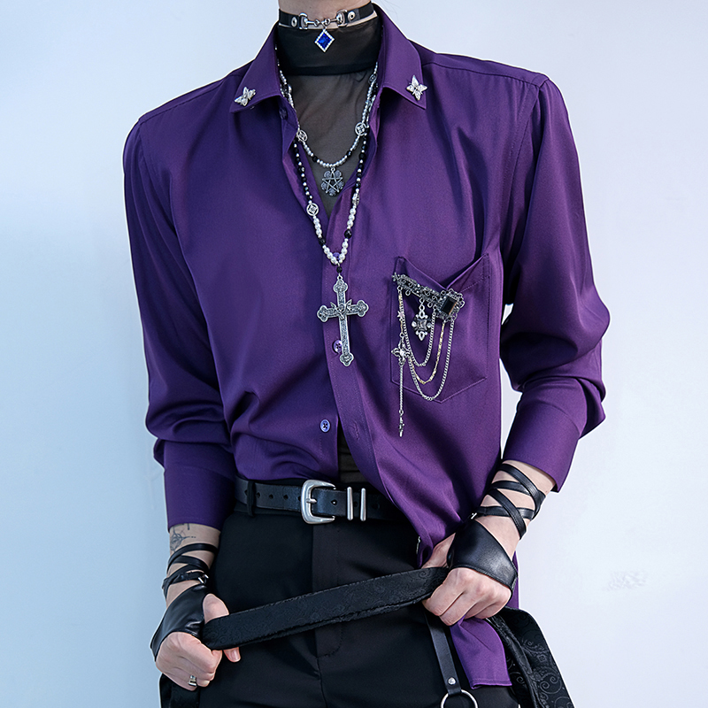 cos百搭黑白串珠双层十字架项链