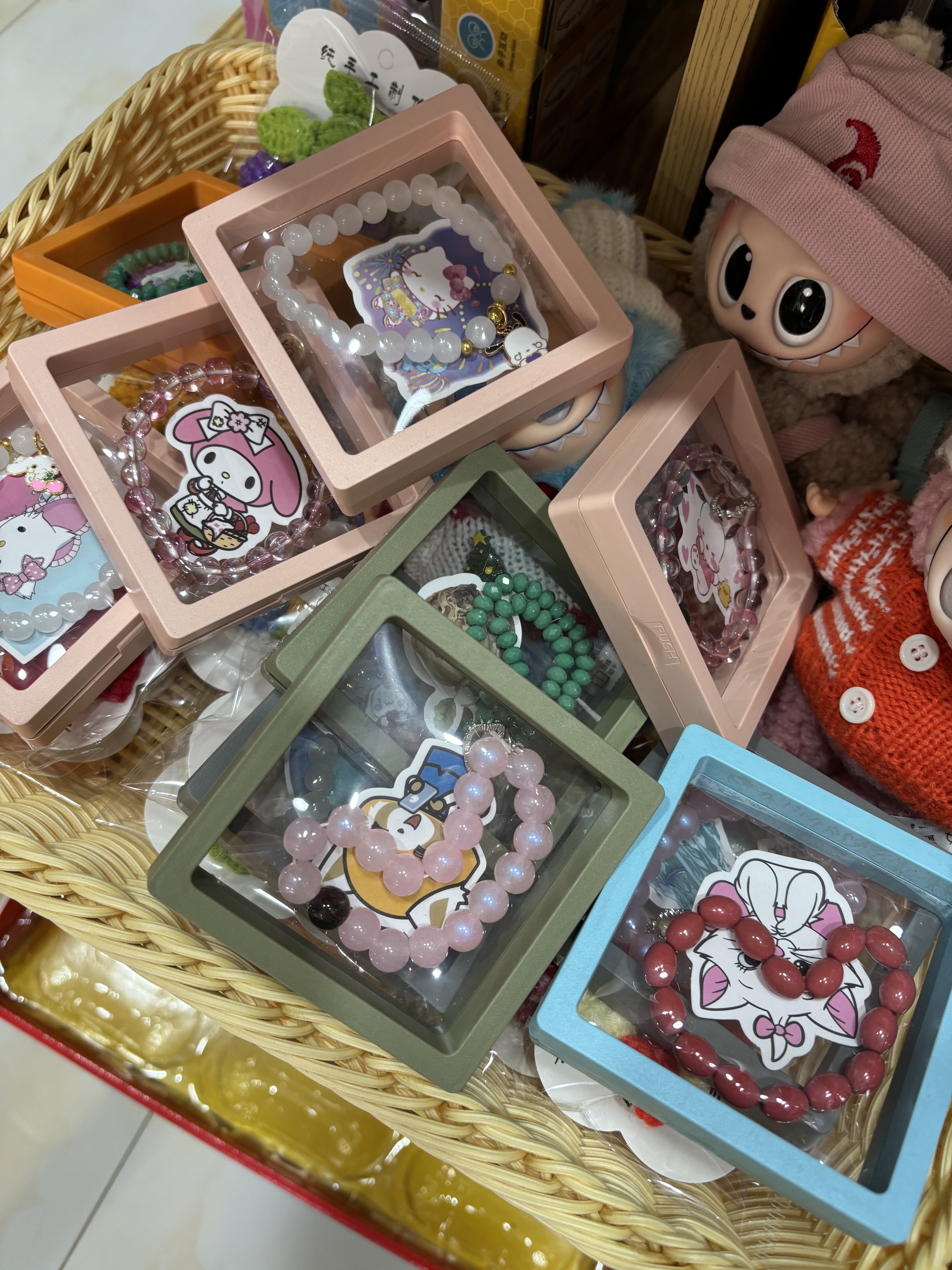 网红新款超萌可爱儿童手链饰品款式随机发机构小礼品幼儿园奖清仓