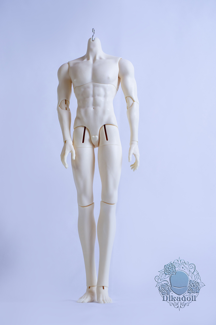 bjd 75体缩特四dk单体双开门奶爸妈咪体配身素体免费调色4分1/4