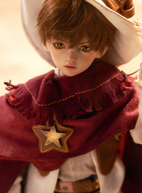 bjd小牛仔CD埃里克Eric 1/4男sd裸娃charmdoll人形4分小喵汪