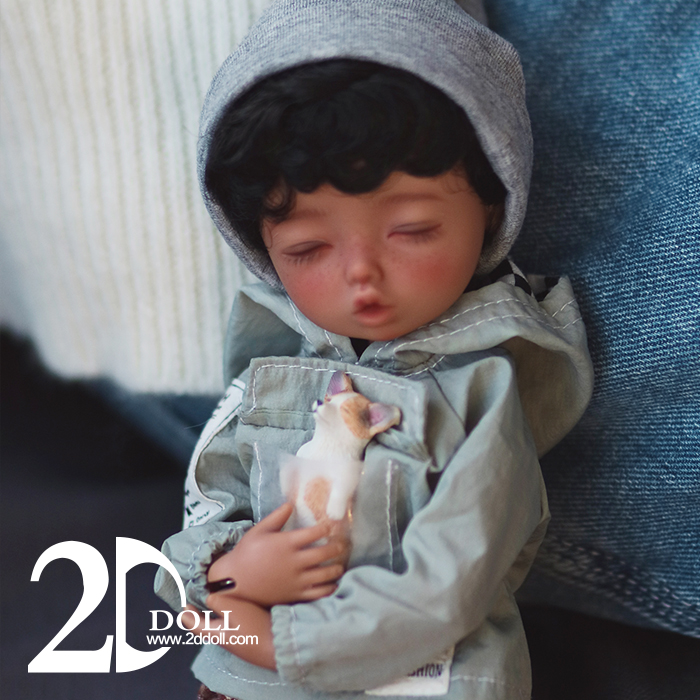 bjd-2d男女1/6朱古力（sd娃娃同类正版）2ddoll球形关节小喵汪