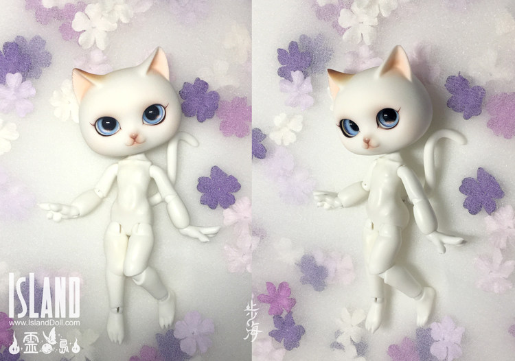 BJD-岛社-灵之岛-1/12 Lenore喵大锤正常版裸娃无妆