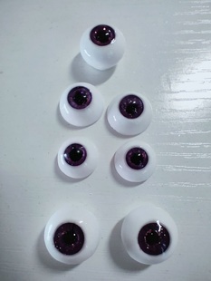 寄售】bjd树脂自制眼珠1/4四分1/6六分1/8八分1/3叔大女14mm 16mm