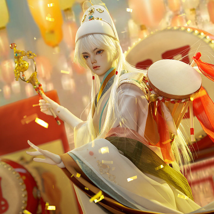 【关仓】bjd龙魂1/3叔68男春祈木正sd娃娃句芒sp上仙人形