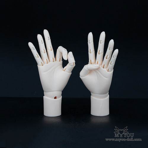 bjd 75壮叔关节手MYOU三分男手型配件1/3人形sd娃3分小喵汪