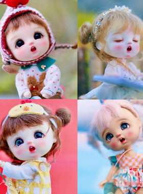 Mercy-12分aya粘土头ob 1/12 bjd sd娃娃mercydoll人形8分gsc