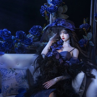 bjd Sabrina大女sd娃charmdoll贵妇全套裸娃 CD蓝色妖姬塞布丽娜