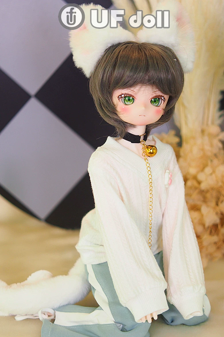 正版塑胶bjd娃娃ufdoll四分小软