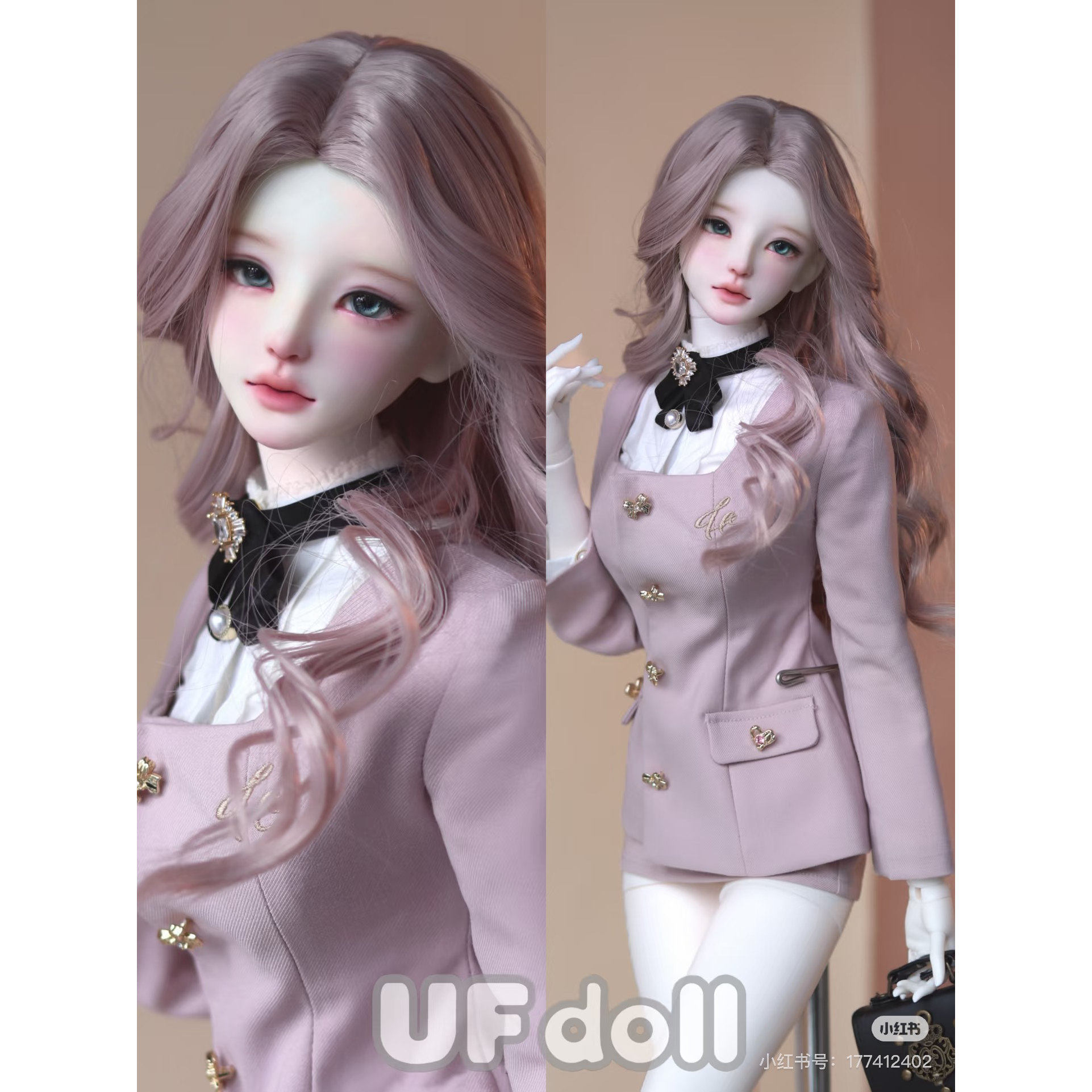 【10月发货】bjd初雪体荷娜68大女体uf x九号巴别塔ufdoll身体bjd