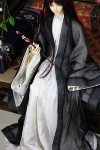 【寄售】【呆铺子】现货 BJD娃衣叔叔/SD17男/73叔/普叔 黑白古装