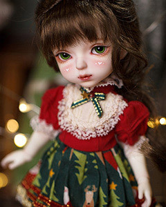 bjd-myou 1/8大球梨形女暖暖Nuannuan（sd娃娃同类正版）关节