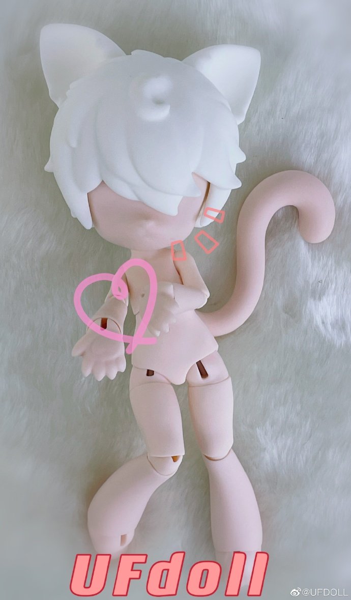 12分ufdoll娃娃gsc和ob粘土配身