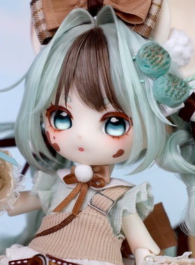 MILO DOLL姐姐米奈特妹妹朵娜龙猫甜点师3插6分BJD全套兽版小喵汪