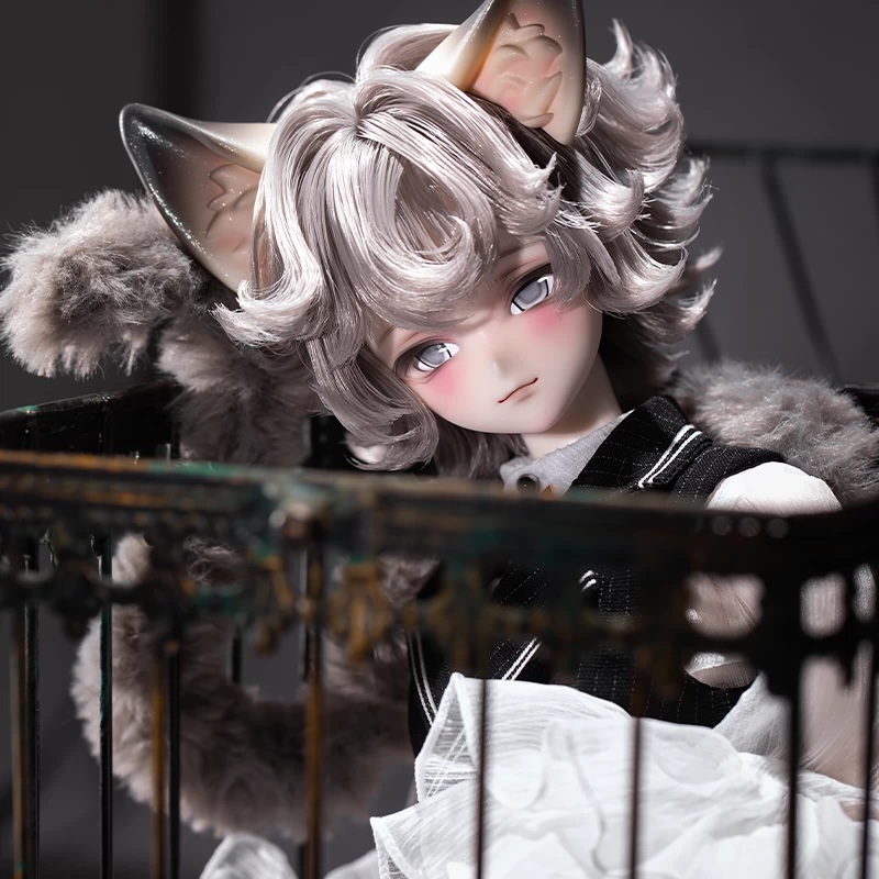 DollZone小凉&小森4分二次元BJD娃娃四分全套裸娃DZ小喵汪