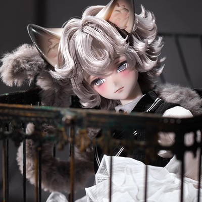 DollZone小凉&小森4分二次元BJD娃娃四分全套裸娃DZ小喵汪