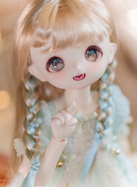 开仓】bjd白羊座Mercy四分1/4二次元卡通头sd娃mercydoll人形