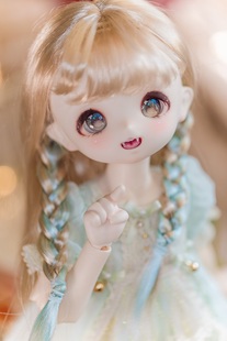 开仓】bjd白羊座Mercy四分1/4二次元卡通头sd娃mercydoll人形