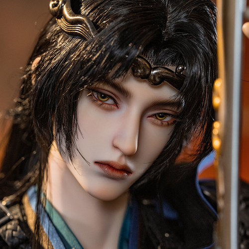 bjd娃娃戒之人形张辽80叔