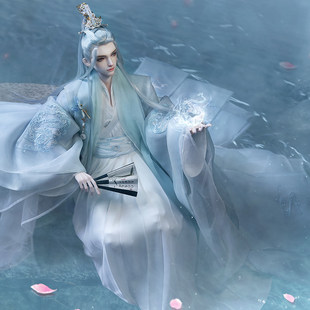 [Guancang] БЖД Dragon Soul Дядя Shui Miao Guan Одежда 73BC-0059 Мужчина 1/3 Simsuya Fairy Junwa одежда древний стиль