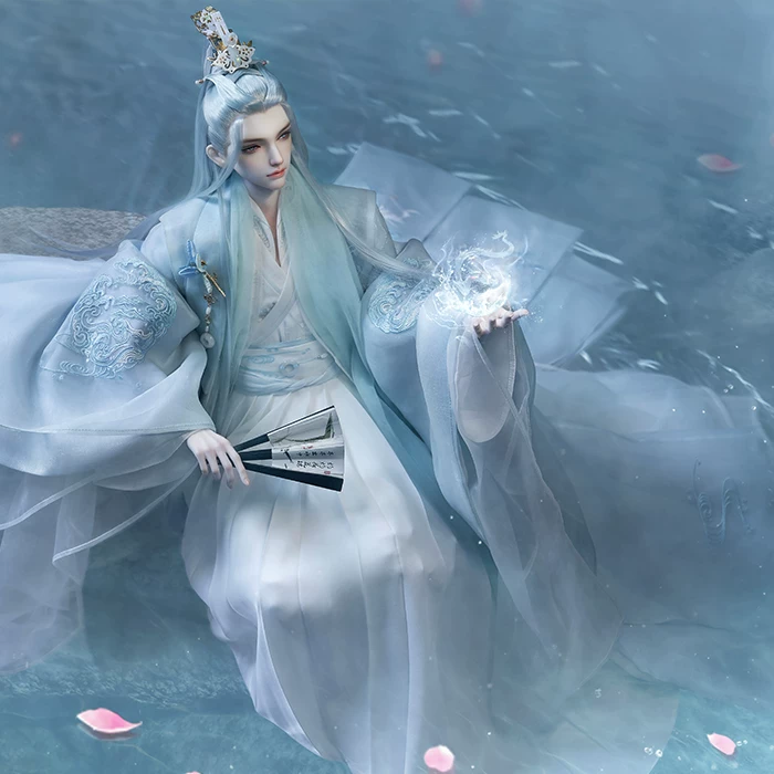 [Guancang] БЖД Dragon Soul Дядя Shui Miao Guan Одежда 73BC-0059 Мужчина 1/3 Simsuya Fairy Junwa одежда древний стиль