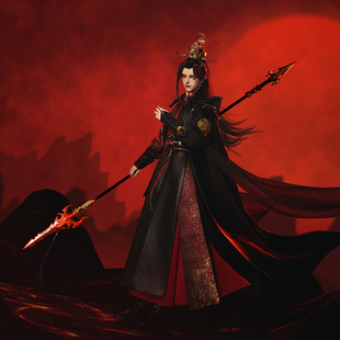 【现货】bjd龙魂叔官服灭蒙官服73BC-0069娃衣70叔80男古风1/3男